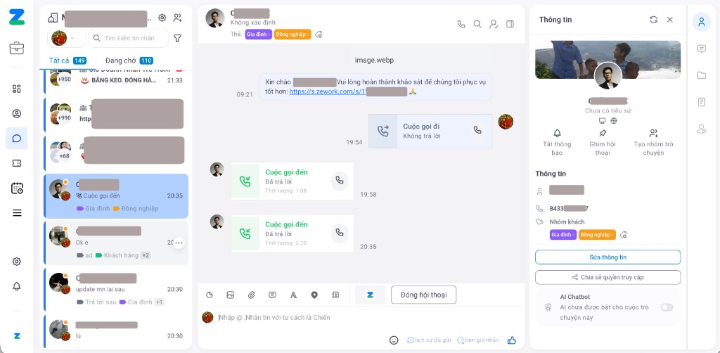 Zework CRM Dashboard Preview